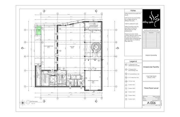 Third floor Plan