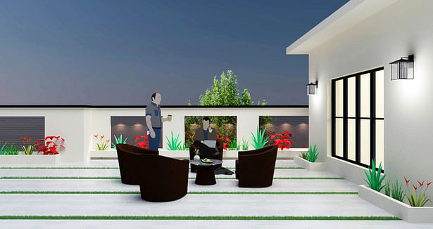 Rooftop with Grass