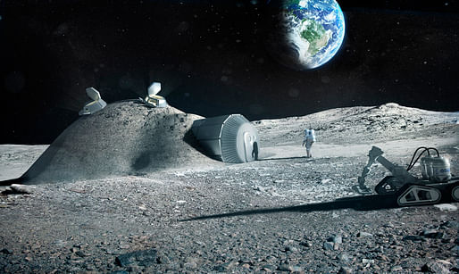 Foster + Partners' proposed 3D printed lunar module