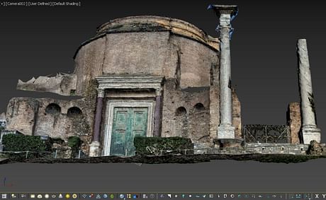 Photogrammetry -Tempio detto di Romolo (Rome)