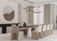 Savoring Sophistication: Antonovich Group's Mastery in Luxury Villa Dining Room Design