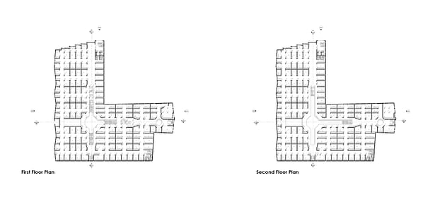 First & Second Floor Plans