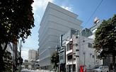 Makoto Yamaguchi completes Tokyo gaming headquarters with slanting walls and video game metaphors