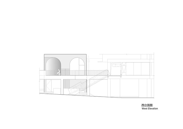 West elevation ©Atelier Diameter