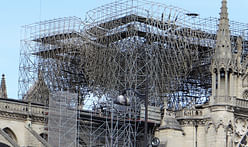 Notre Dame​: crews begin to carefully cut away fused scaffolding