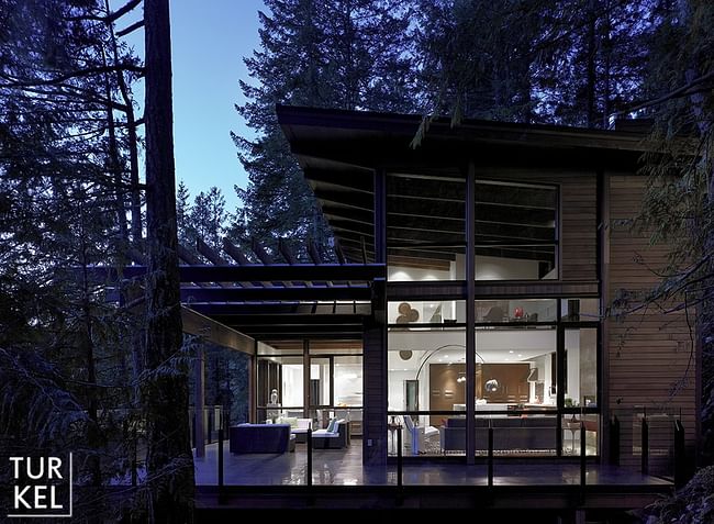 Gambier Island House by Turkel Design. Photo © Turkel Design