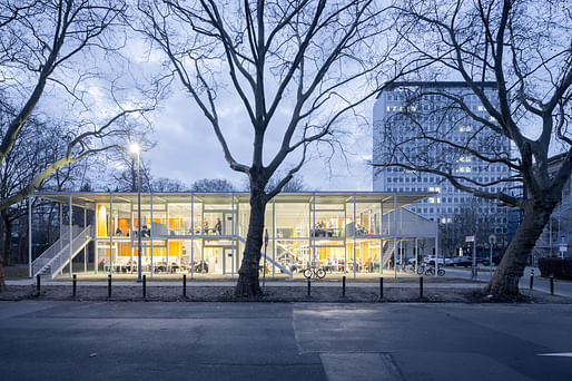 Study Pavilion TU Braunschweig by Gustav Düsing & Max Hacke. Photo by Iwan Baan