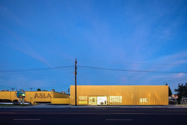 Animo South Los Angeles High School's newest building designed by Brooks + Scarpa. Photo | Tara Wujcik