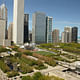 Millennium Park in Chicago, Illinois, by Edward K. Uhlir, FAIA. Image courtesy of the MCHAP.