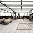 Elevating Fitness: Antonovich Group's Spacious Gym Interior Design