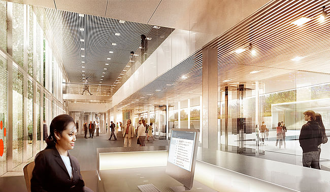 Interior rendering (Image: schmidt hammer lassen architects)