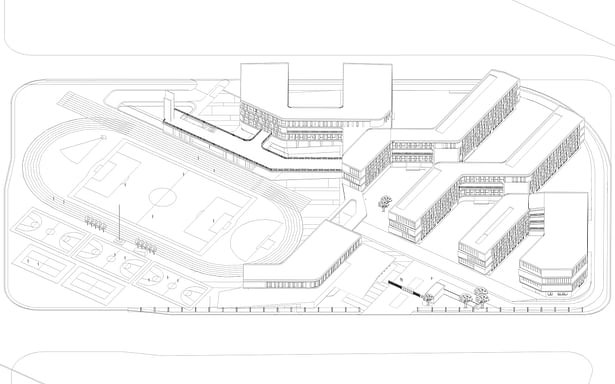 Axonometric Diagram ©GLA Design