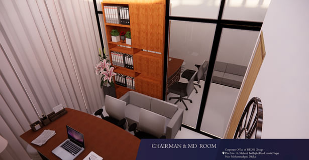 Render Image- Chairman & MD room