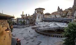 The shabby-futurist architecture of Star Wars: Galaxy's Edge, Disneyland's newest addition