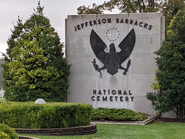 Jefferson Barracks National Cemetery - Entrance