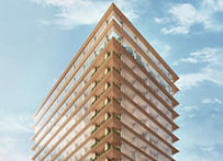 17-story wooden high-rise proposed in Tokyo