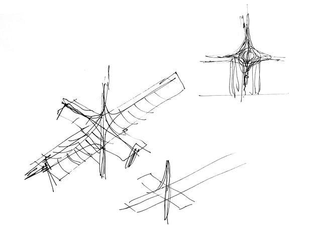 Notre Dame's Spine_OF STUDIO_Sketch