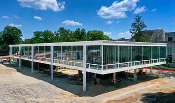 Mies van der Rohe design for Indiana University is being built, 70 years later