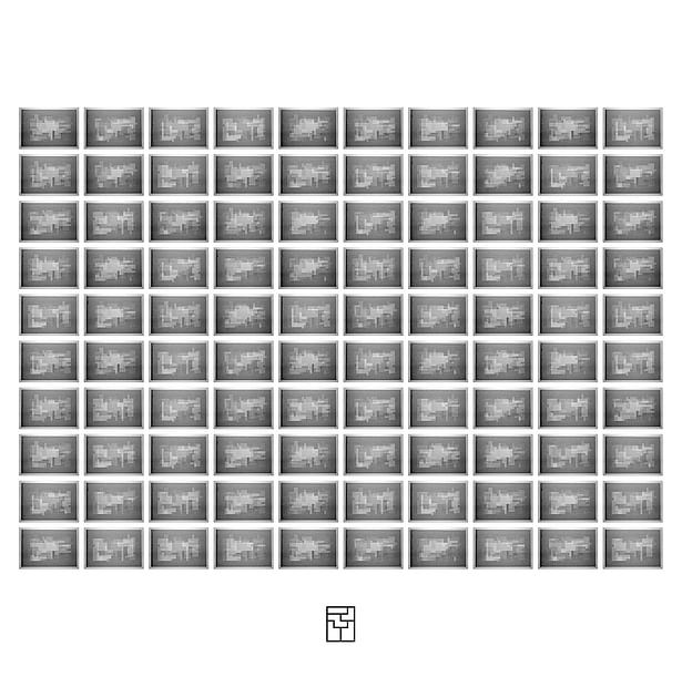 100 Light Sifters by RZLBD / 10 x 10 matrix