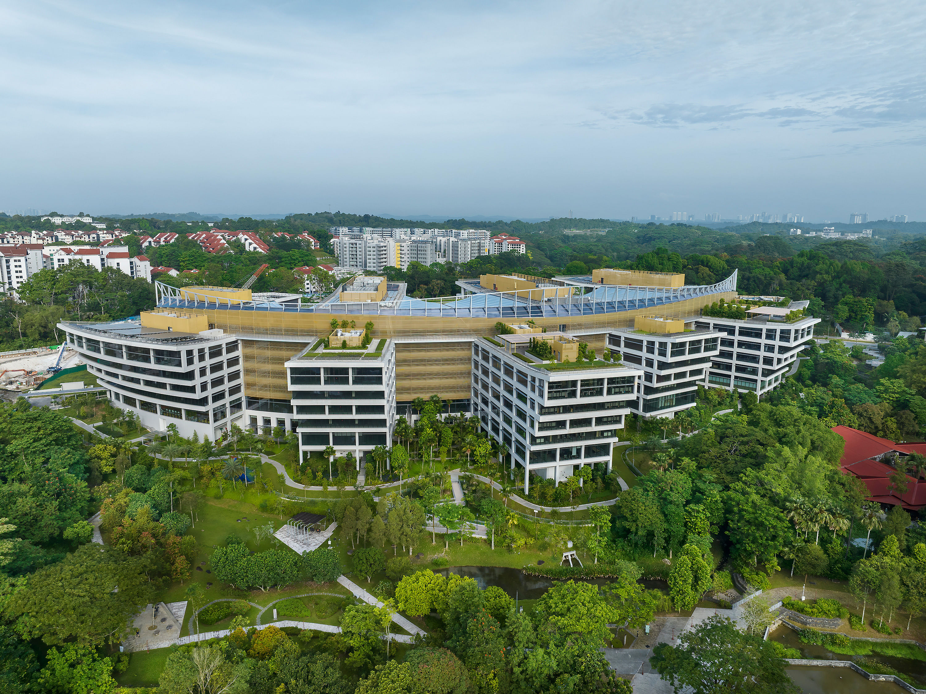 Safdie Architects Completes Integrated Surbana Jurong Campus In ...