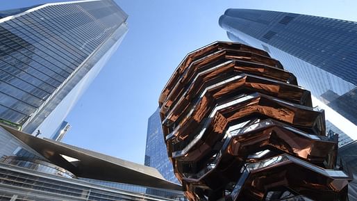 A view from the ground - Hudson Yards, Image © Todd Maisel