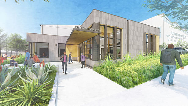 Herz Recreation Center (Rendering: Leddy Maytum Stacy Architects)