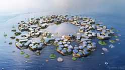 Bjarke Ingels presents utopian plan for sustainable floating cities to UN