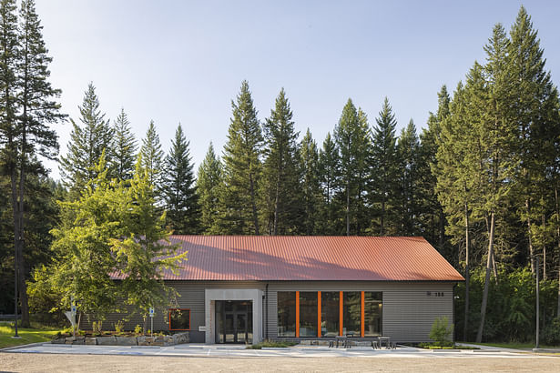 Bigfork Library (Photo: Chuck Collier Schmidt)