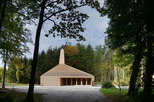 Jagd- und Forsthaus Tannau, Tettnanger Wald by ARGE Ludescher + Lutz. Image: Elmar Ludescher. 