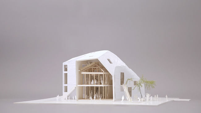 Clover House - Physical Model. Photo courtesy of MAD.