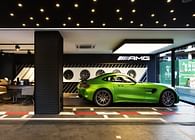 A Strong Presentation of Space: Mercedes Benz AMG Digital Showroom