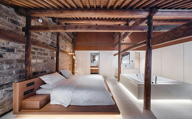 Courtyard Guest Room, photo: Wu Qingshan