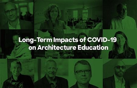 What are the potential long-term impacts of COVID-19 on architecture education?