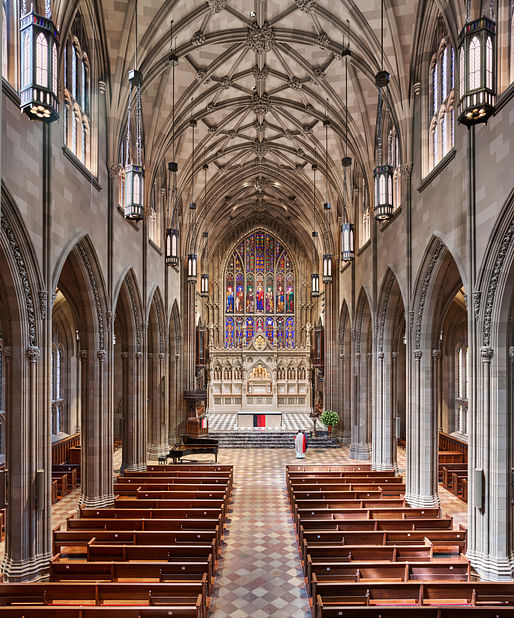 Honor winner Trinity Church Wall Street restoration by MBB Architects. Image: Iwan Baan