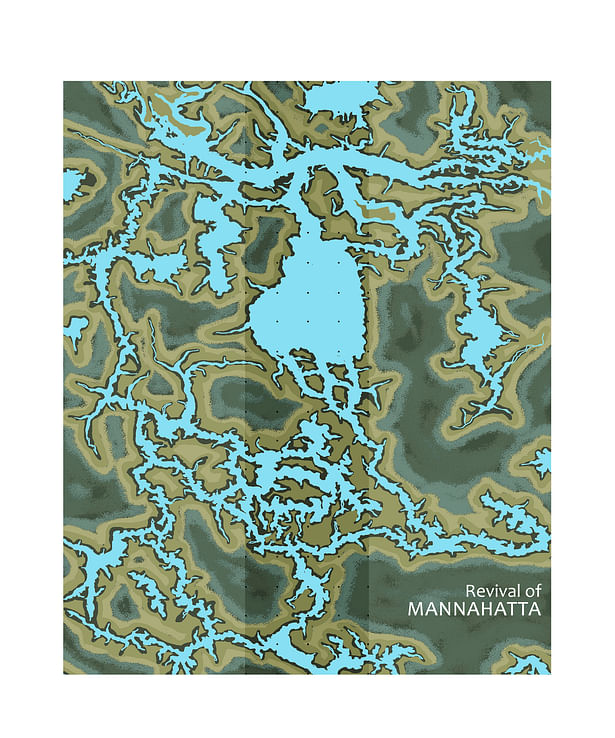 Central City of Mannahatta in 2418