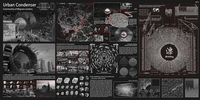 Honorable Mention: Urban Condenser / Yunheng Fan, Baoying Liu, Rongwei Gao, Junliang Liu (China)