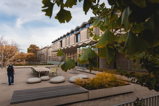 Steinberg Hall, designed by Fumihiko Maki. Photo: Caitlin Custer / WashU.