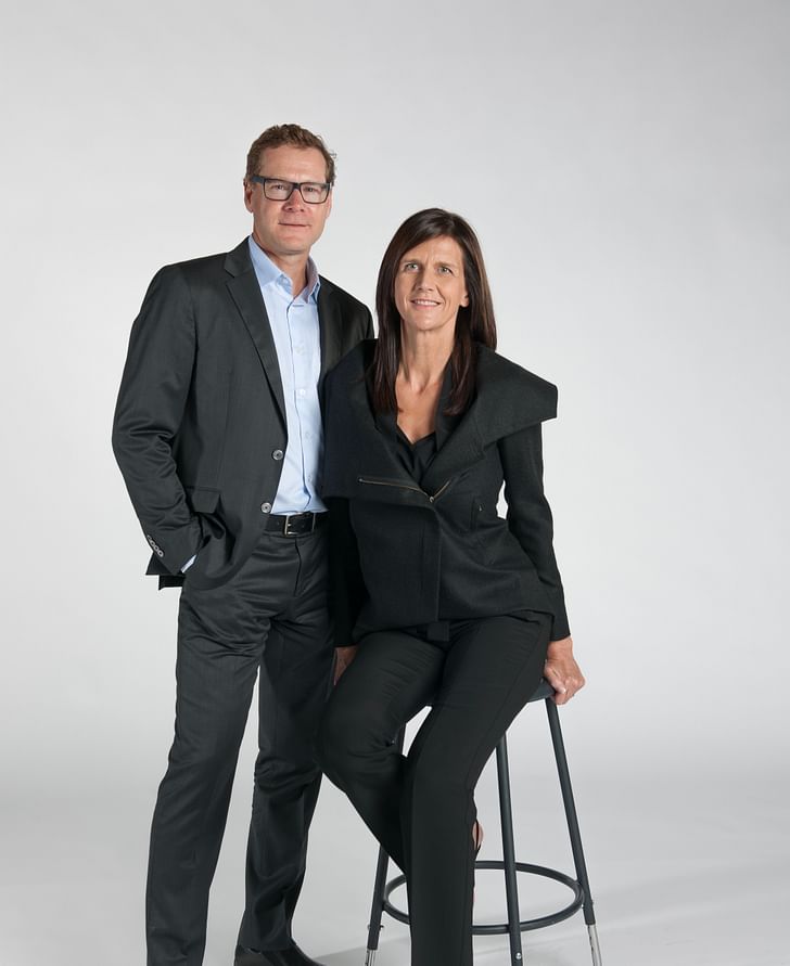Gustavo Berenblum and Claudia Busch. Image courtesy of Berenblum Busch Architects