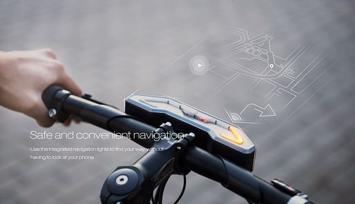 Concept image of Baidu's most recent take on a smart bike, the DuBike. The next generation will, reportedly, be self-driving. (Image via dubike.baidu.com)