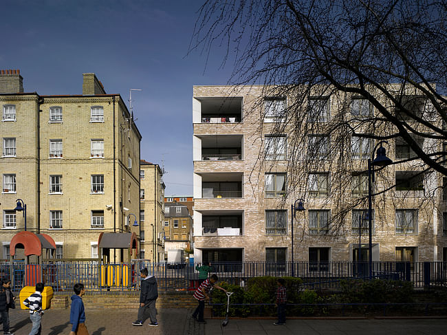 Darbishire Place, Peabody housing by Niall McLaughlin Architects. Photo © Nick Kane.