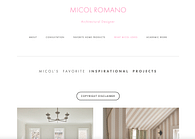 Micol Romano - Website