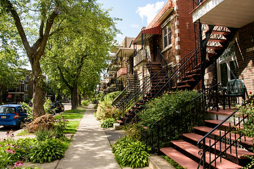 Montreal staircases in Rosemont La Petite-Patrie. Image: Flickr user <a href="https://www.flickr.com/photos/caribb/35742023484/">Caribb</a> (CC BY-NC-ND 2.0)