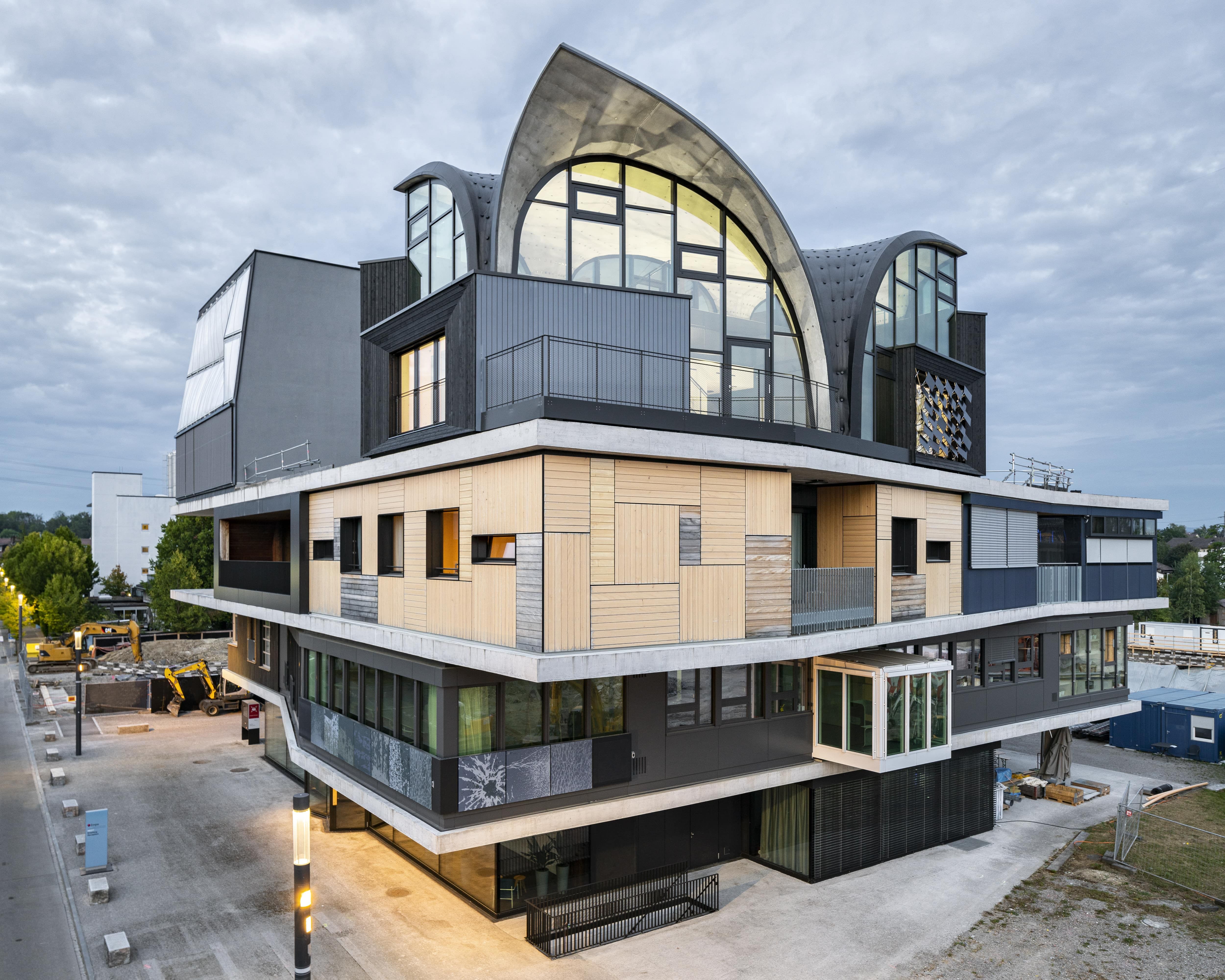 ETH Zurich's HiLo unit combines medieval building techniques