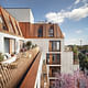 In the apartments, the large bay windows and balconies create visual connections between the street, the homes and the beautiful trees that line the road. A sense of expanding the space is created by pushing the inside out and pulling the outside in. Text courtesy of UNStudio. Visualizations by...