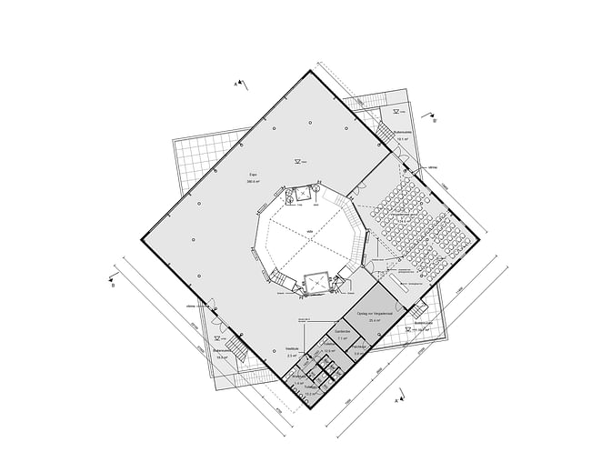 Floor plan. Image courtesy MVRDV and Kossmanndejong.