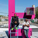 Block Party by Studio Barnes (Miami, FL), in collaboration with Shawhin Roudbari (Boulder, CO) and MAS Context (Chicago, IL), organized in coordination with Westside Association for Community Action (WACA), Open Architecture Chicago, and Freedom House for the 2021 Chicago Architecture Biennial...