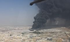 Fire engulfs Foster + Partners-designed High-Speed Rail station in Saudi Arabia