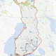 Route of the Finnish Lakelands excursion. Map by Jennifer Wong.