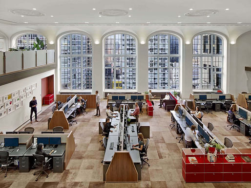 Hill Office in New York, NY by Andrew Franz Architect, PLLC; Photo: Eric Laignel