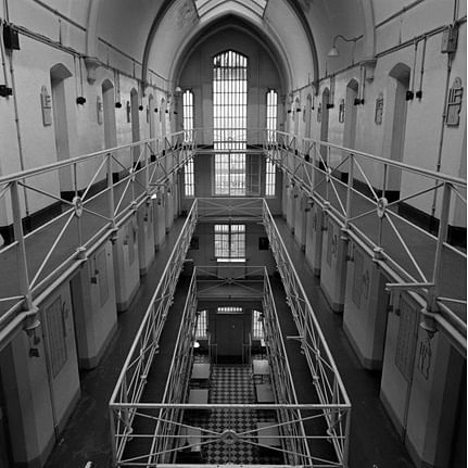 “Reinventing the Prison: the Redevelopment of HMP Holloway, 1968-1978”. Photo © RIBA Collections.